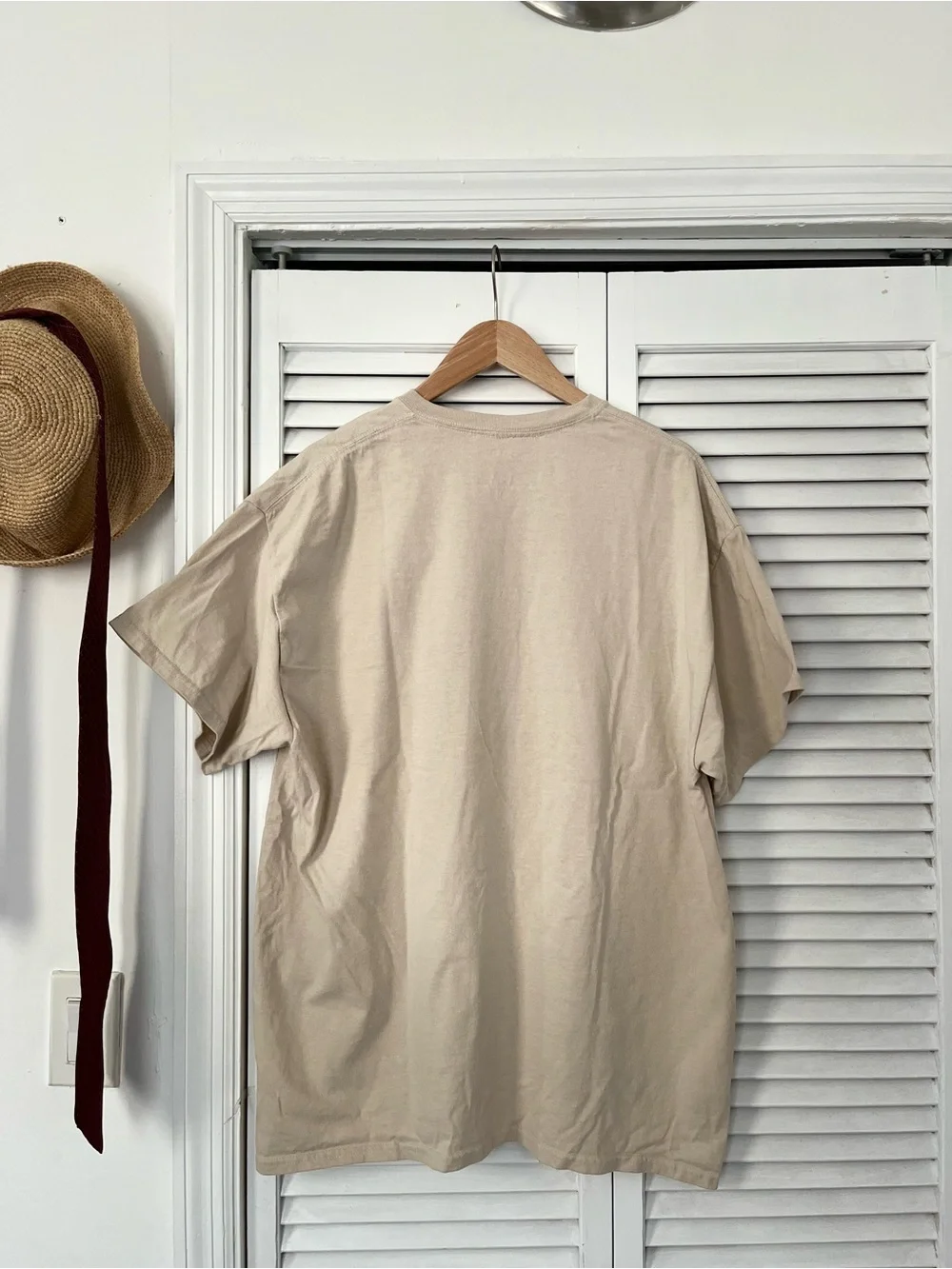 Albert Wine-Stein Graphic Tee in Beige by Unknown - Picture 3 of 3